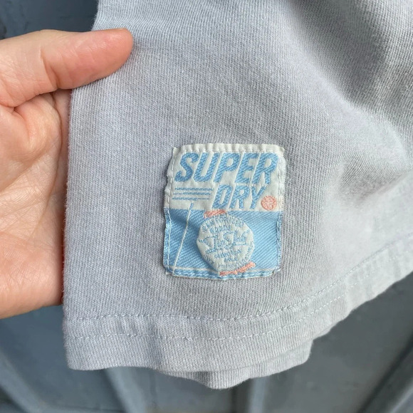 Superdry Distressed 100% Cotton Tee, size XXL - Picture 4 of 8